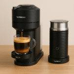 Nespresso Vertuo Next Coffee and Espresso Maker by De’Longhi with Aeroccino Milk Frother Review (202...